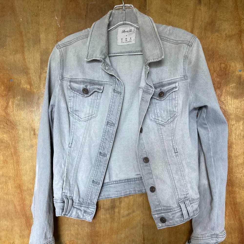 Grey denim jacket